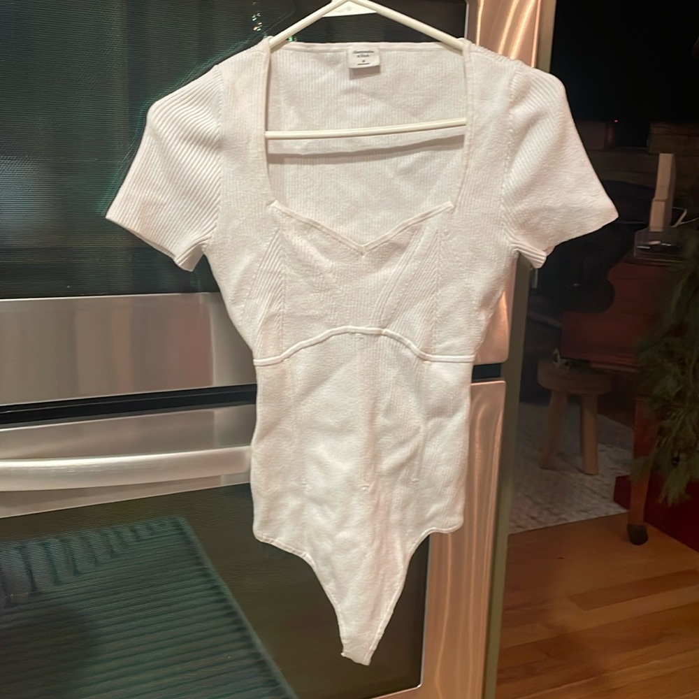 Abercrombie & Fitch corset style bodysuit